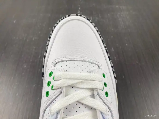 One Kick Jordan CK9246-136 Green 3 Lucky (W) Retro 0603